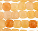 Yellow Jade (natural-light) Puff Square 10mm