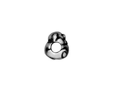 TierraCast Antique Silver (plated) Bear Euro 9x12mm