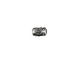 Rustic Charms Sterling Silver Swirl Tube 8x5mm