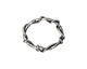 Rustic Charms Sterling Silver Twisted Oval Link 22x19mm