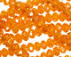 Sun AB Crystal Faceted Rondelle 6mm