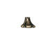 TierraCast Antique Brass (plated) Large Bell Flower Bead Cap 12mm
