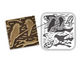 Vintaj DecoEmboss Die Woodland Birds 2 3/8"x2 5/8"
