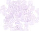 Czech Glass Alexandrite 2-Hole Tile 6mm