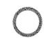 TierraCast Antique Silver (plated) 1" Spiral Ring 25mm
