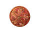 Patricia Healey Copper Floral Button 24mm