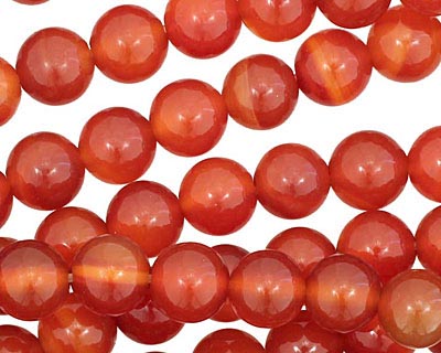 Carnelian Round 8mm