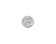 Lillypilly Silver Groovy Circles Anodized Aluminum Disc 11mm, 22 gauge