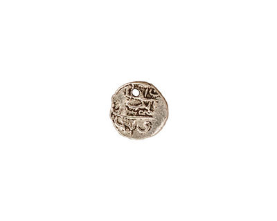 TierraCast Antique Silver (plated) Maldive Larin Charm 9mm