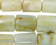 Peruvian Blue Opal Thin Pillow Graduated 10x8-25x15mm