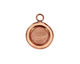 Copper Lipped Circle Bezel 18mm