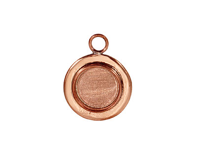 Copper Lipped Circle Bezel 18mm