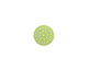 Lillypilly Lime Green Crochet Anodized Aluminum Disc 11mm, 24 gauge