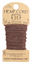 Dark Brown Hemp Twine 20 lb, 20 ft
