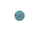 Aquamarine Pave Round 12mm