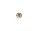 TierraCast Antique Rhodium (plated) Alphabet Bead "T" 7x6mm