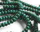 Malachite Rondelle 6mm