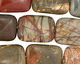 Red Creek Jasper Thin Pillow 25x18mm