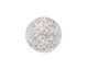 Lillypilly Silver Cherry Blossom Anodized Aluminum Disc 19mm, 22 gauge