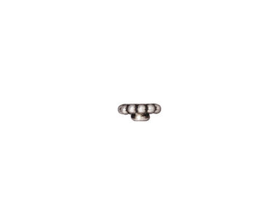 TierraCast Antique Silver (plated) Beaded BeadAligner 8mm