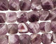 Dogtooth Amethyst Faceted Square 10mm