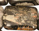 Black Silver Leaf Thin Pillow 40x30mm