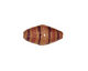 African Paper (tan, violet, camel) Rice 20x10-11mm