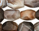 Botswana Agate Faceted Nugget 12-21x13-16mm