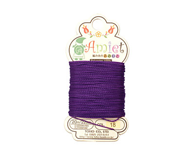 Royal Purple Amiet Thread 22 yards