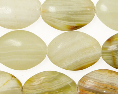 Serpentine w/Banding Horse Eye 22x16mm