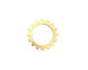 Brass Small Open Gear 16mm