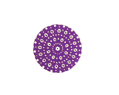 Lillypilly Purple Crochet Anodized Aluminum Disc 19mm, 24 gauge