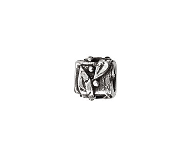 Rustic Charms Sterling Silver Vine Slide 9mm