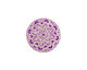 Lillypilly Purple Lace Anodized Aluminum Disc 19mm, 24 gauge