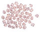Czech Fire Polished Glass Silver Lined Light Amethyst Round 4mm