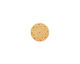 Lillypilly Orange Lace Anodized Aluminum Disc 11mm, 24 gauge