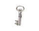 Nunn Design Antique Silver (plated) Key Toggle Bar 24x10mm
