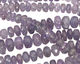 Tanzanite Faceted Rondelle Graduated 5-9mm