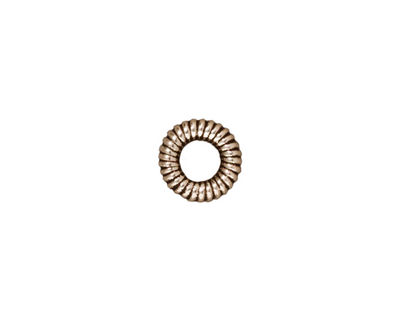 TierraCast Antique Silver (plated) Large Coiled Ring 2x10mm