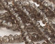 Smoky Quartz Faceted Rondelle 4mm