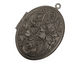 Gunmetal Oval Garden Heirloom Locket 33x47mm