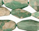 Variscite Faceted Flat Slab 16-30x10-18mm