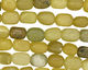 Olive Jade Tumbled Nugget 10-12x8-9mm