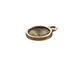 TierraCast Antique Brass (plated) Faceted Drop 14x17mm