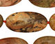 American Jasper Freeform Flat Oval 30-38x18-27mm
