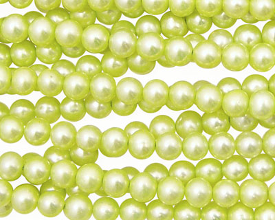 Lemon Ice Semi-Round 4.5-5mm
