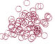 Pink Anodized Aluminum Jump Ring (Saw Cut) 6mm, 20 gauge (4.1mm inside diameter)