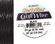 Soft Flex Black Craft Wire 24 gauge, 20 yards