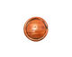 Patricia Healey Copper Puff Circle Bead 16mm