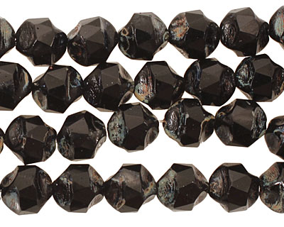Czech Glass Dark Garden Chandelier Cut 8mm